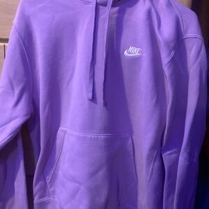 Light purple nike hoodie